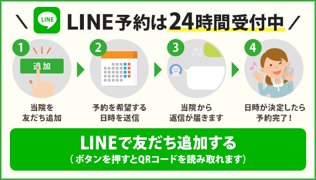 LINEで予約～すずらん鍼灸院