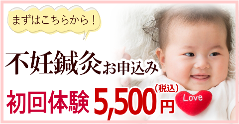 不妊鍼灸　初回体験